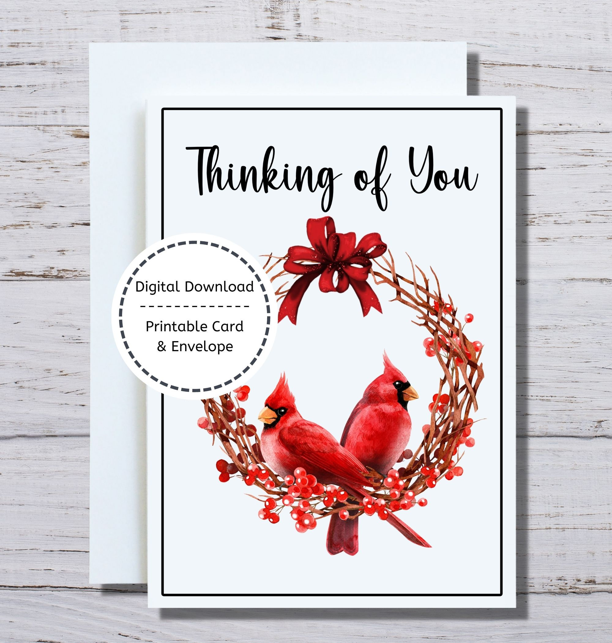 Thinking of You Card Printable - Il Fullxfull.3779874267 305l 