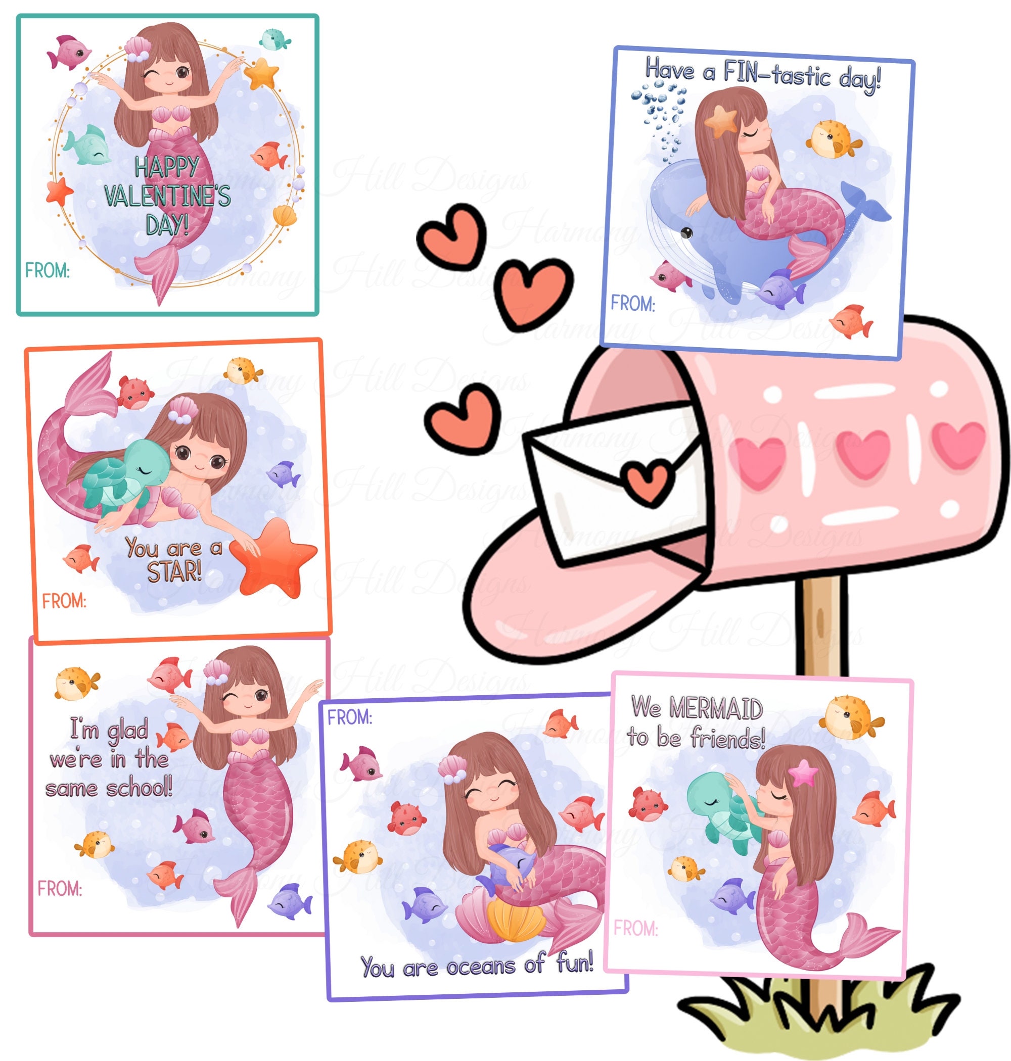 mermaid-valentine-cards-printable-mermaid-valentines-printable-mermaid-valentine-cards-for