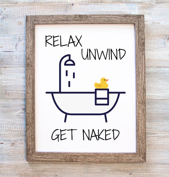 Bathroom Print Bathroom Wall Art Funny Bathroom Printable | Etsy