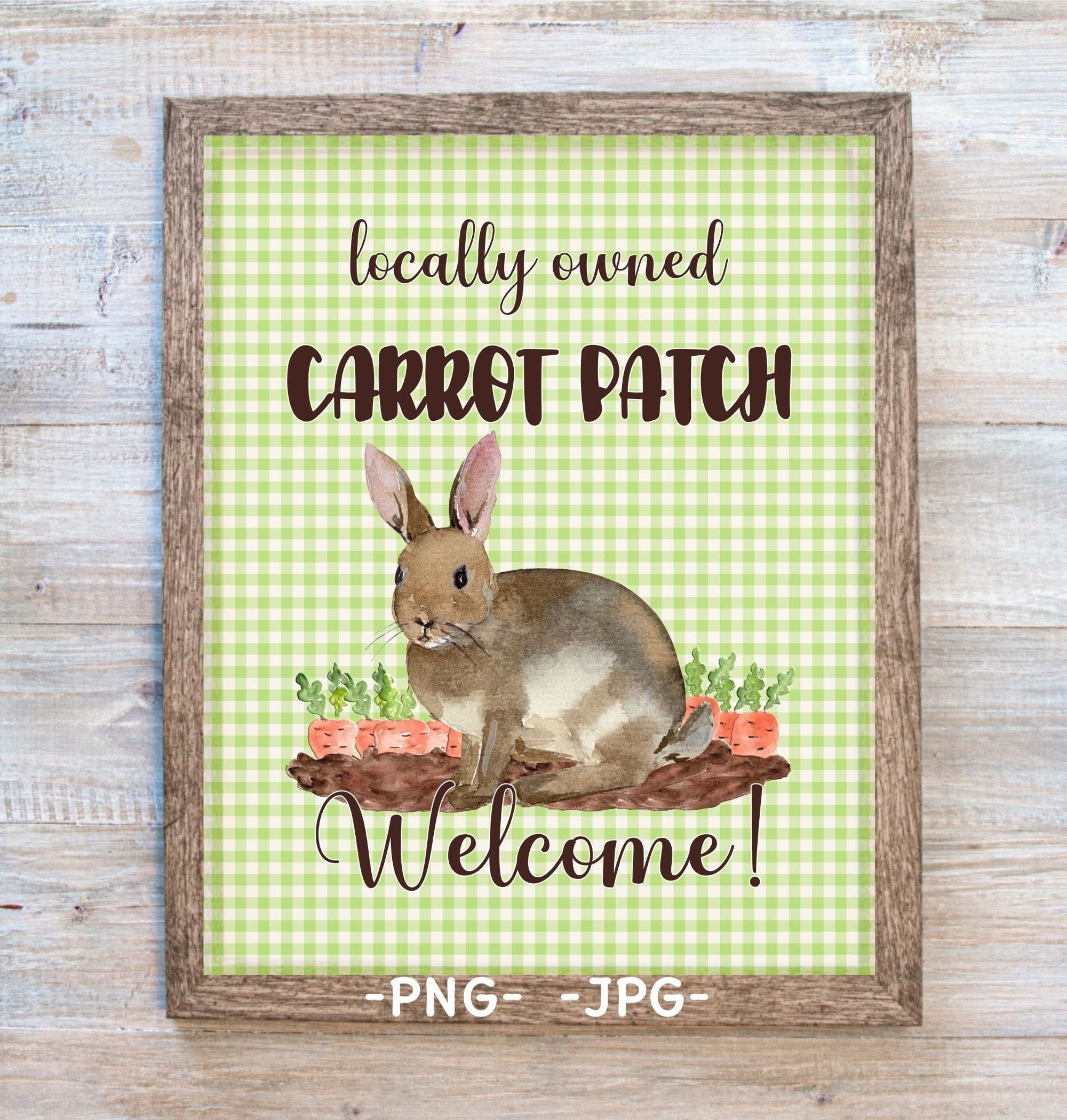 Bunny Rabbit Printable, Bunny Rabbit Print, PNG, JPG, Sublimation ...