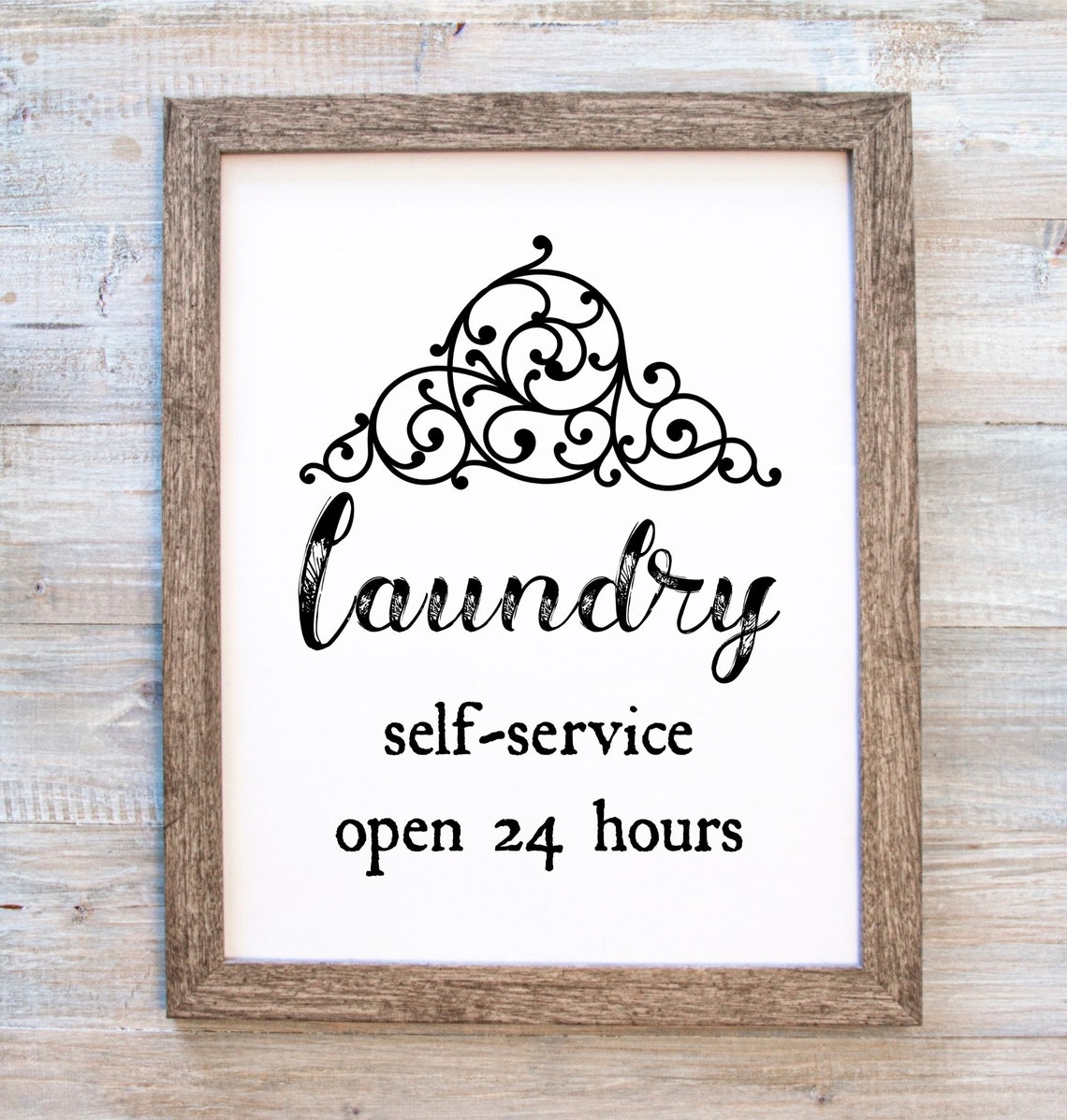 Laundry Room Print Laundry Room Sign Laundry Room Printable | Etsy