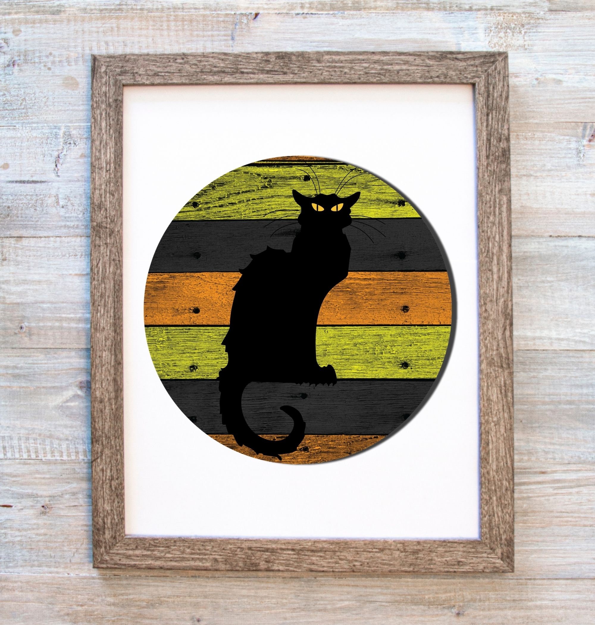 Black Cat Printable Black Cat Halloween Design Black Cat - Etsy
