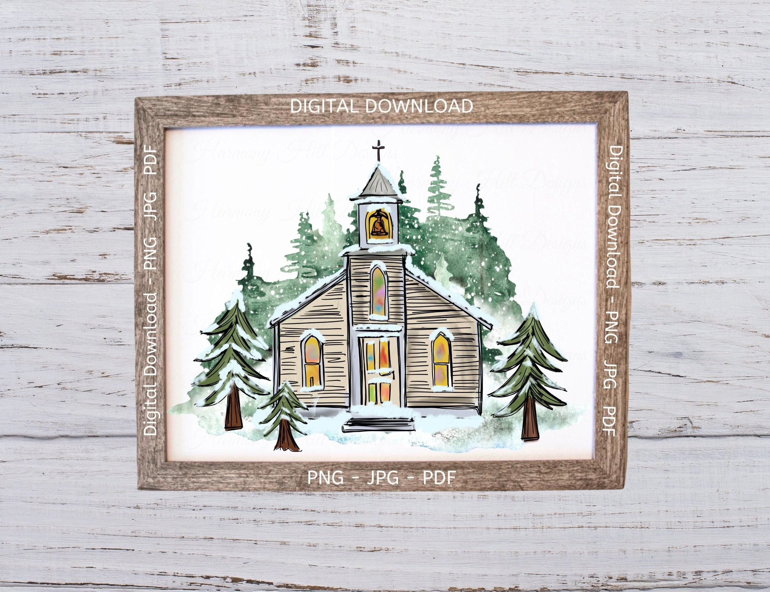 Church in the Snow, Church in