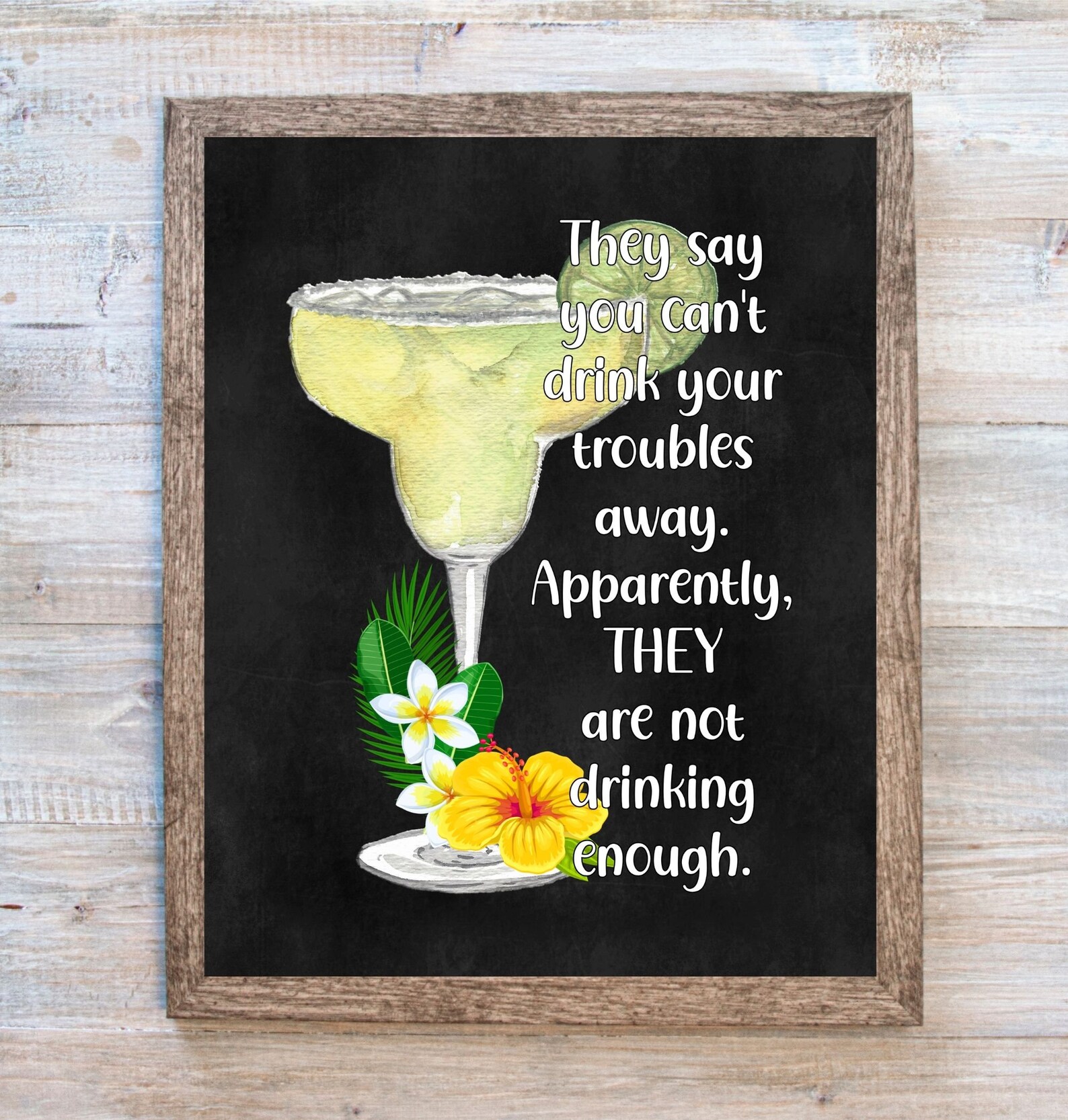 Margarita Printable, Drinking Print, Funny Drinking Wall Art, Margarita