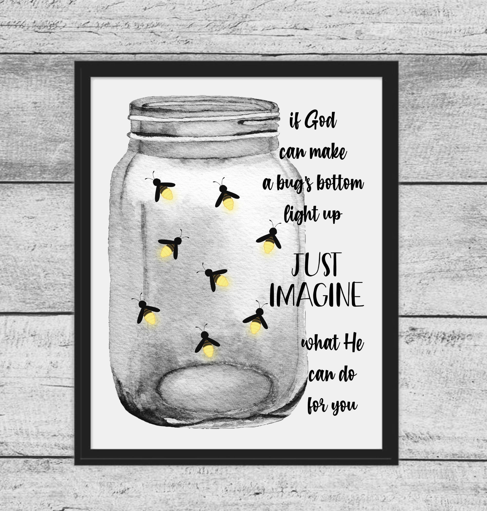 Lightning Bug Printable, Lightning Bug Print, Firefly Printable ...