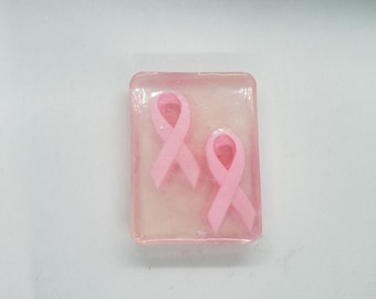 Pink Ribbon Breast Cancer Awareness Soap 3.2 oz