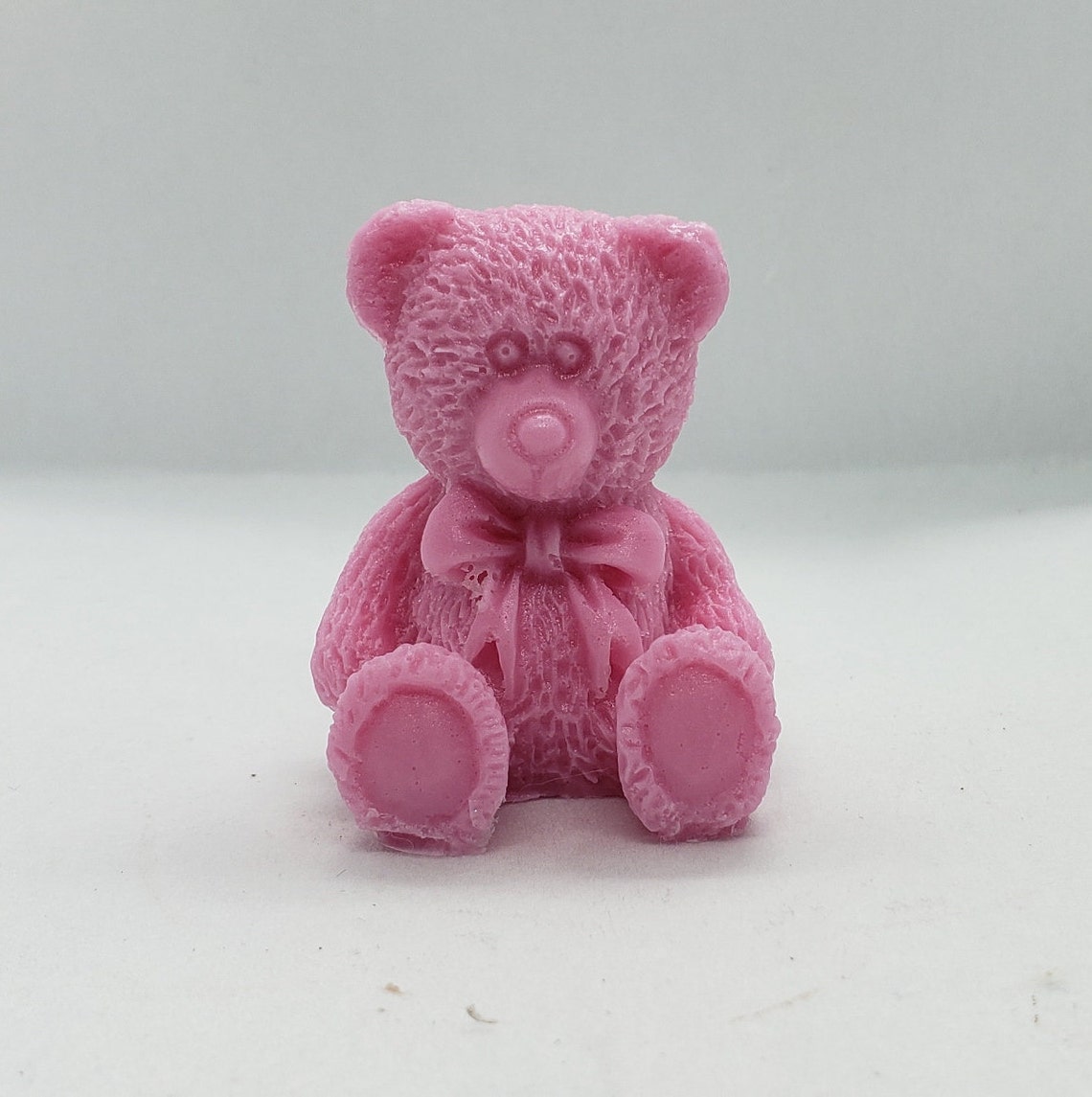 3D Teddy Bear Soap 1 Oz Each 1 3/4 High Baby Shower Favor Gender Reveal