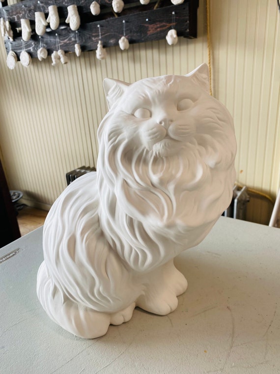 Vintage Albertas Mold Ceramic Cat 14 Etsy