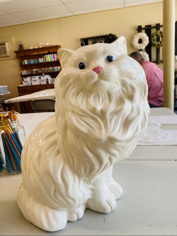 Vintage Albertas Mold Ceramic Cat 14” - Etsy