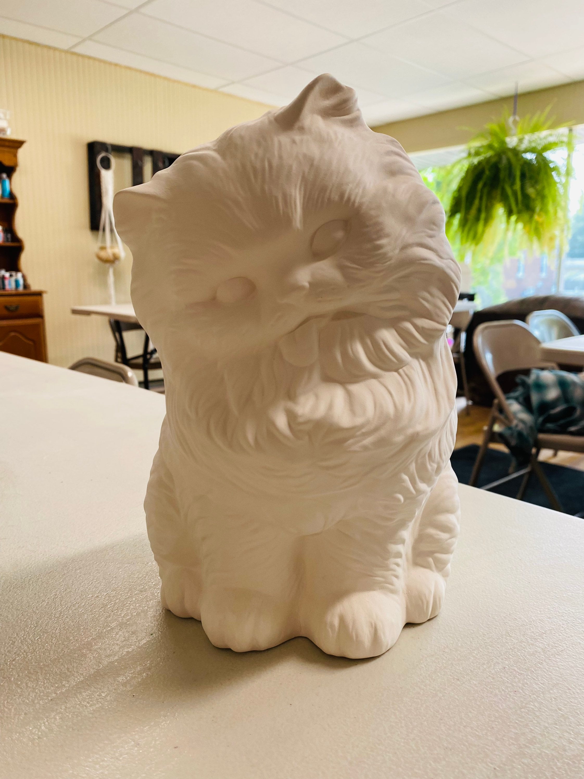 Large Ceramic Cat 10 Etsy