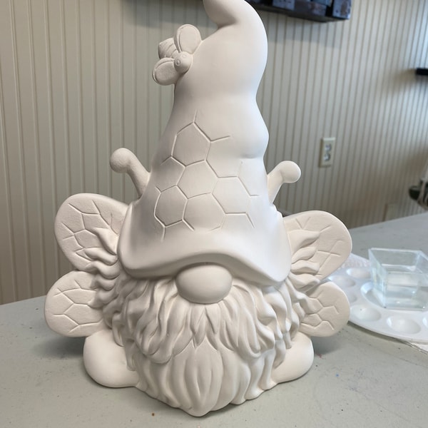 Ceramic Buzz Bee gnome