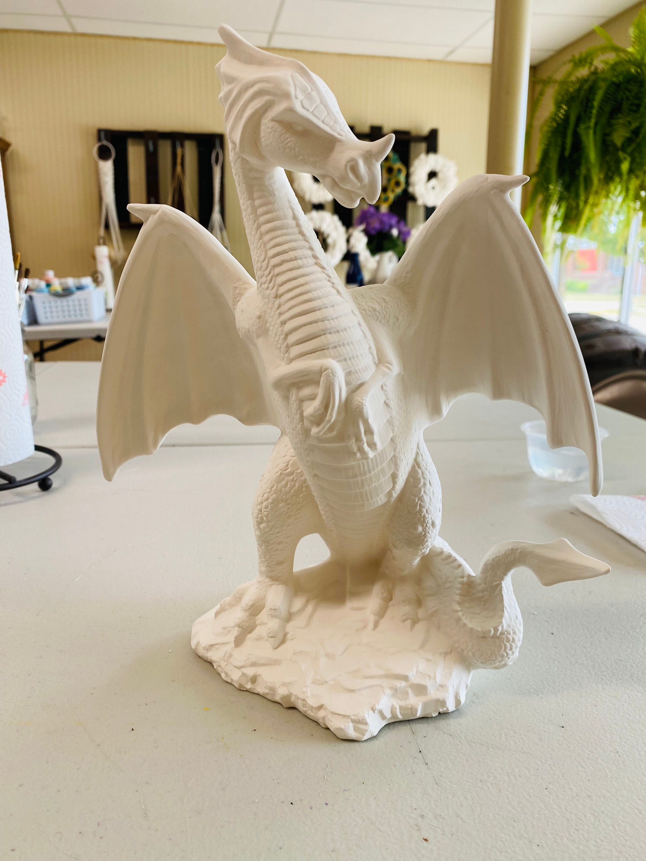 Ceramic Dragon, Large 11” - Etsy