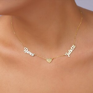 Personalized Multiple Name Necklace 