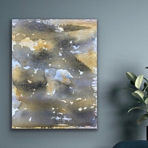 In Darkness Find the Light: Original Abstract Painting image 2