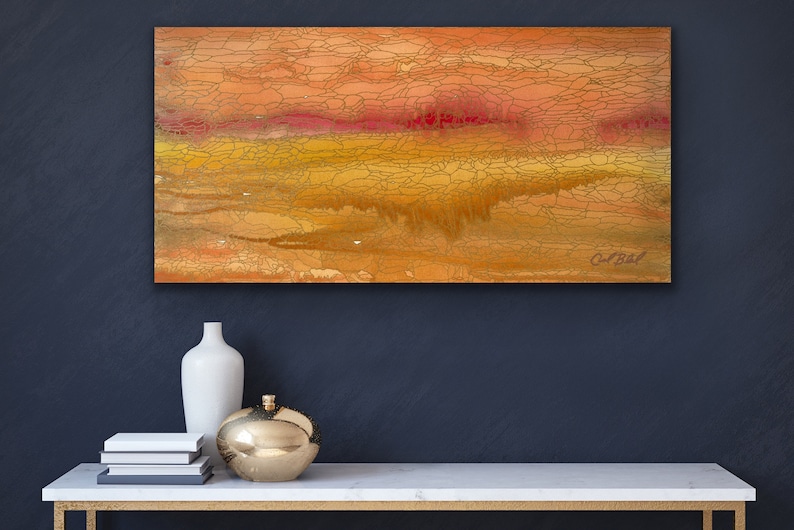 It Was the Desert's Breath: Original Abstract Painting image 5