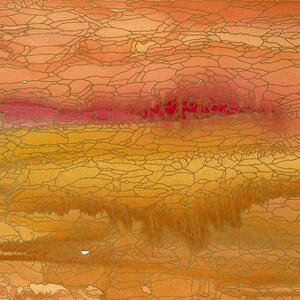 It Was the Desert's Breath: Original Abstract Painting image 2