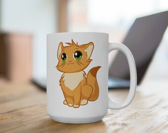 Cute Kitten Mug 15oz