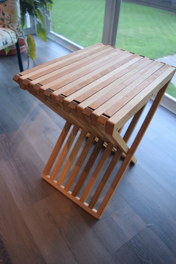 Minimalist Folding Table Etsy