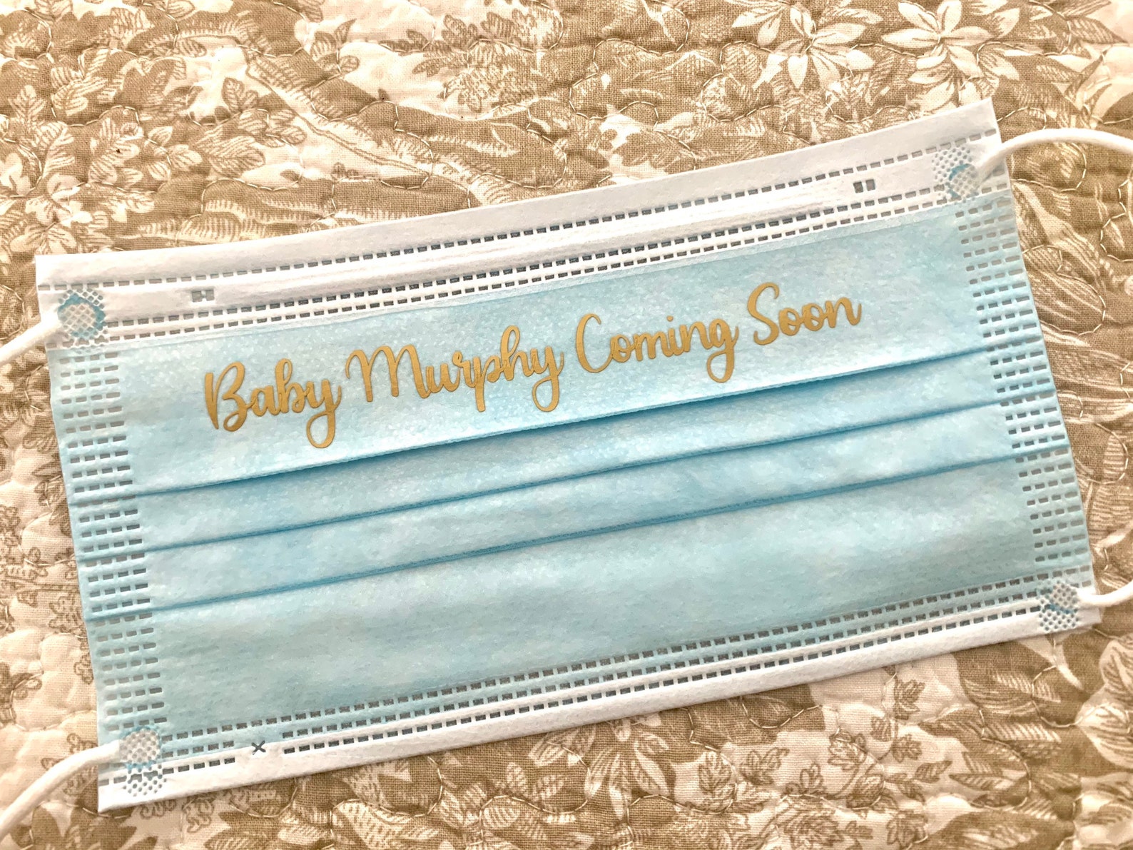 Custom Baby Name Personalized Disposable Face Masks Baby Etsy