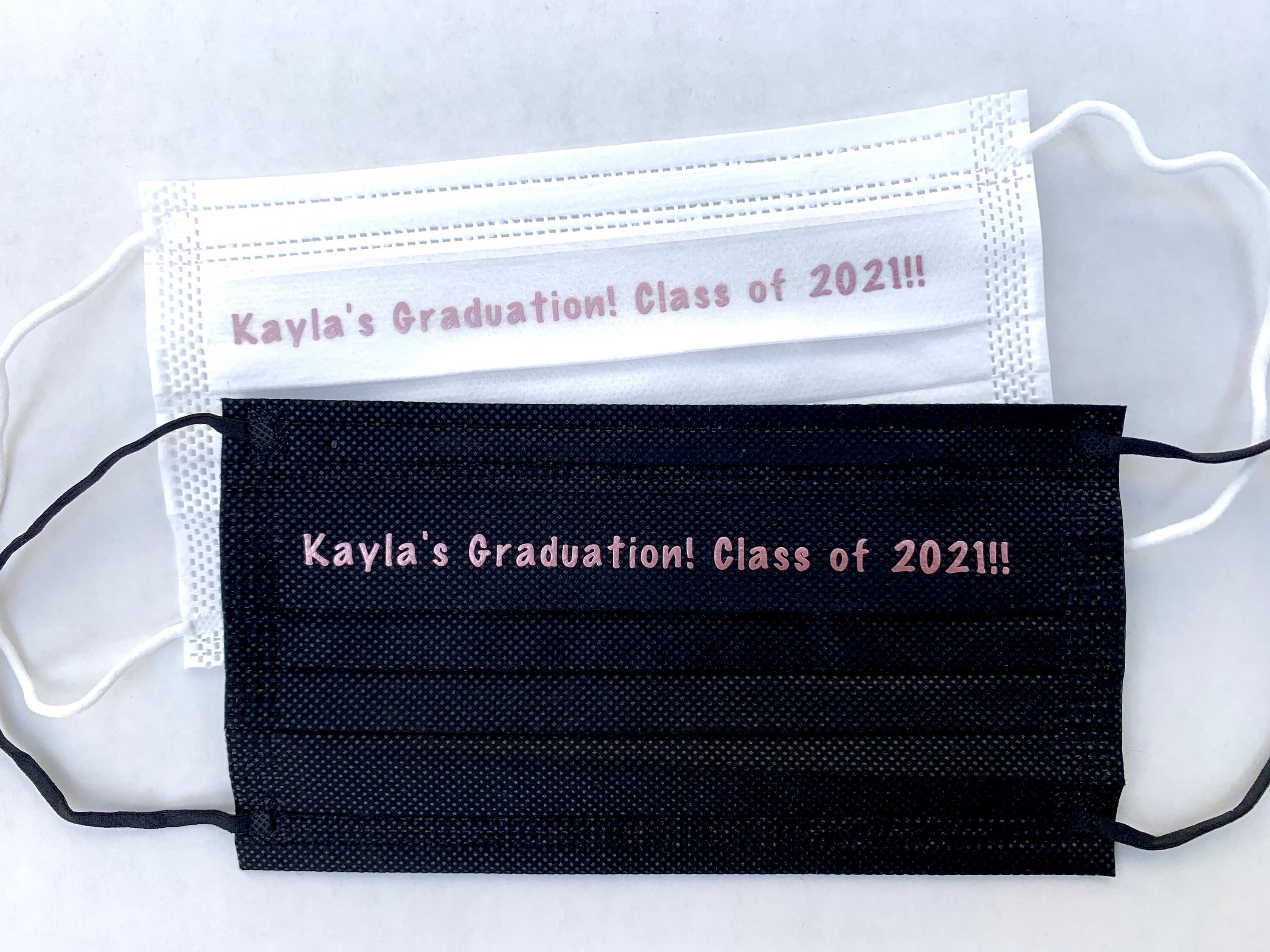 Personalized Graduation Face Masks Graduation Masks Etsy