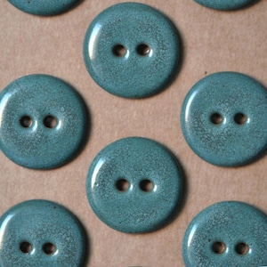 17/18 mm ceramic buttons tourmaline