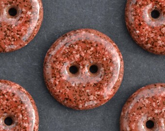 18 mm ceramic buttons brick