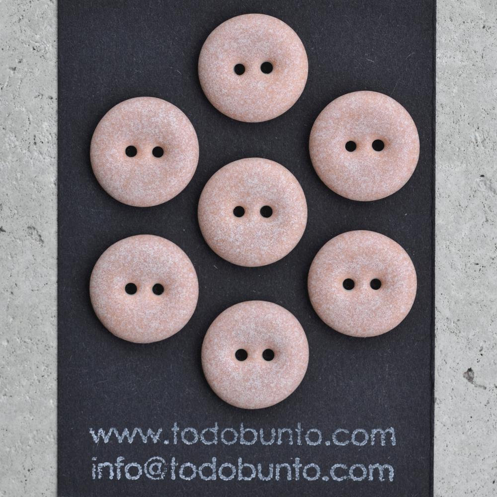 17/18 Mm Porcelain Buttons Rose Rock - Etsy