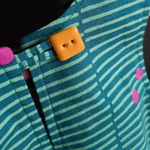 16 x 16 mm porcelain buttons mango square