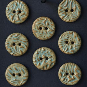 18 mm ceramic buttons shabby chic