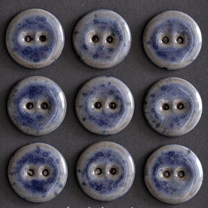 18 mm ceramic buttons purple haze