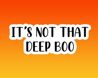 Its Not That Deep Etsy