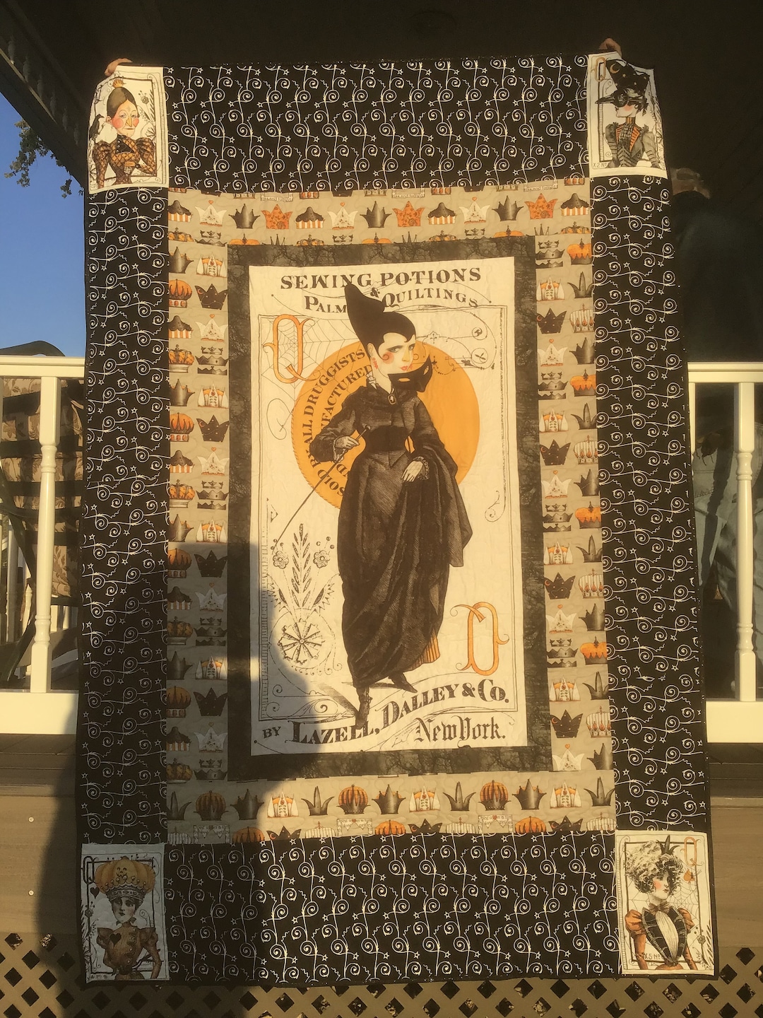 Queen of Ween Quilt Etsy