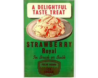 empty Vintage Polar Brand Ice Cream box great graphics & colors Detroit Mich empty Vintage Polar Brand Ice Cream box great graphics & colors Detroit Mich