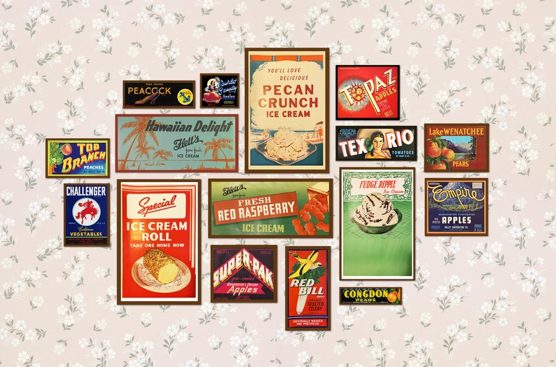 Original Topaz Brand Apples Crate Label