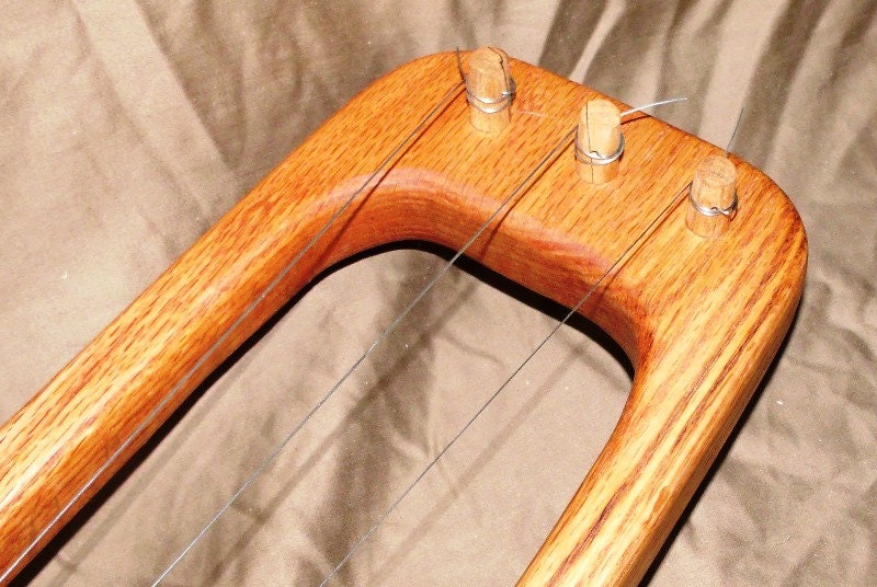 Axe String Unique Viking Axe Jouhikko 3 String Red Oak & Spalted Maple - Etsy