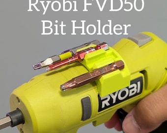Tournevis USB au lithium Ryobi, porte-embouts à clipser FVD50