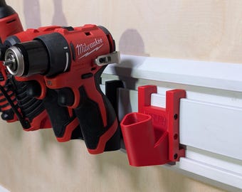 Milwaukee M12 Gladiator GearWall GearTrack Tool Mount