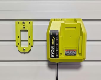 Ryobi 40v Charger GearWall GearTrack Mount (OP408 models)