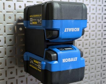 Kobalt Dual Battery OmniWall Mount