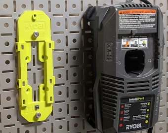 OmniWall Mount for Ryobi P118 18v Charger