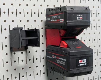 Wall Control Milwaukee M18 Dual Battery Holder