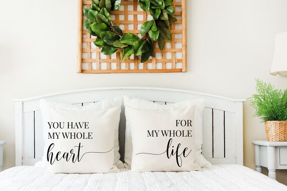 Master Bedroom Throw Pillows