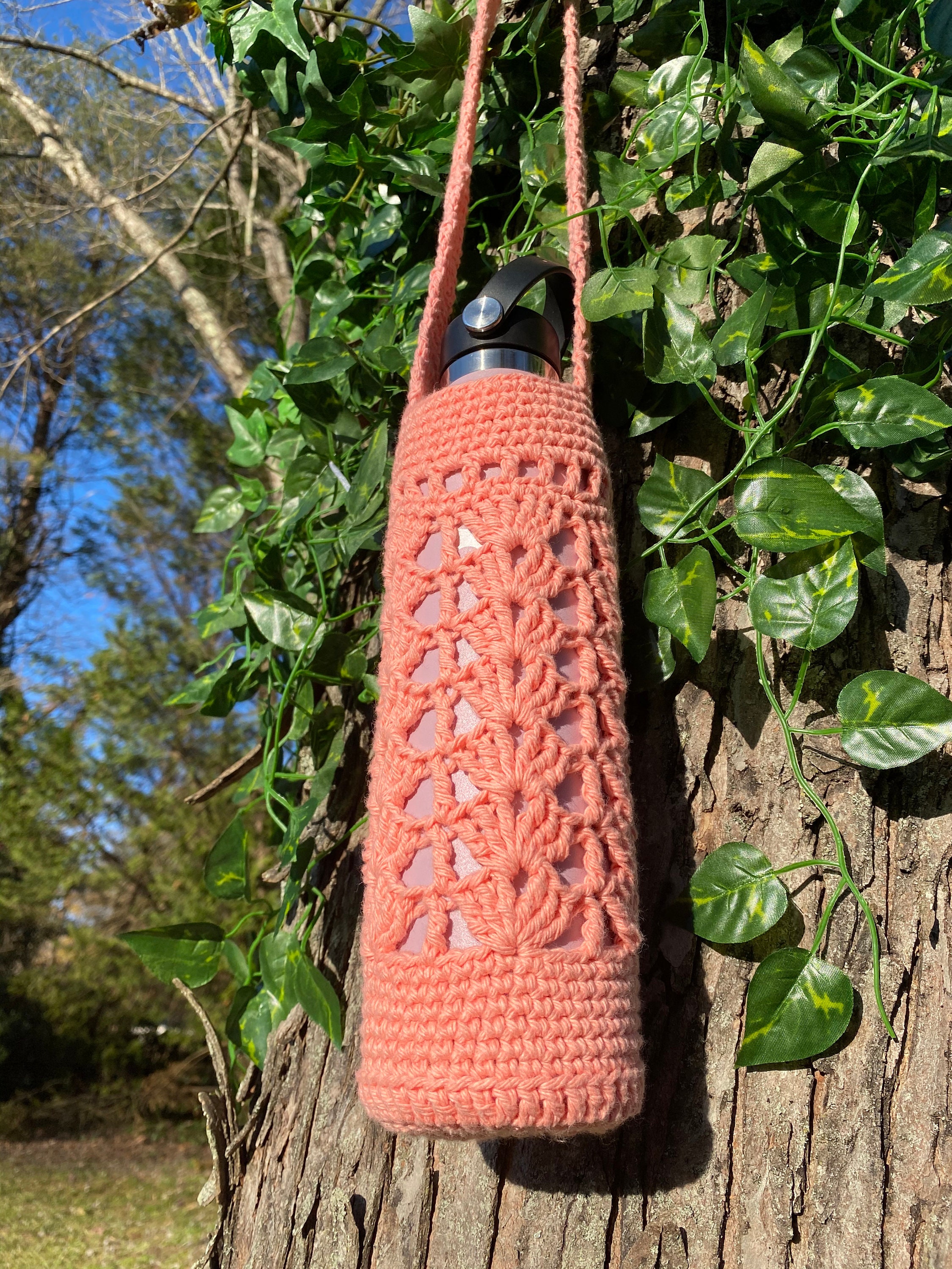Crochet water bottle holders Etsy