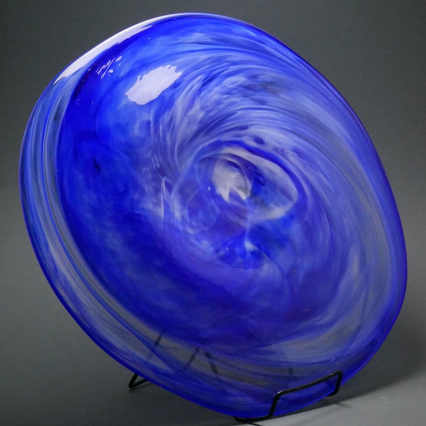 Blown Glass Platter Etsy