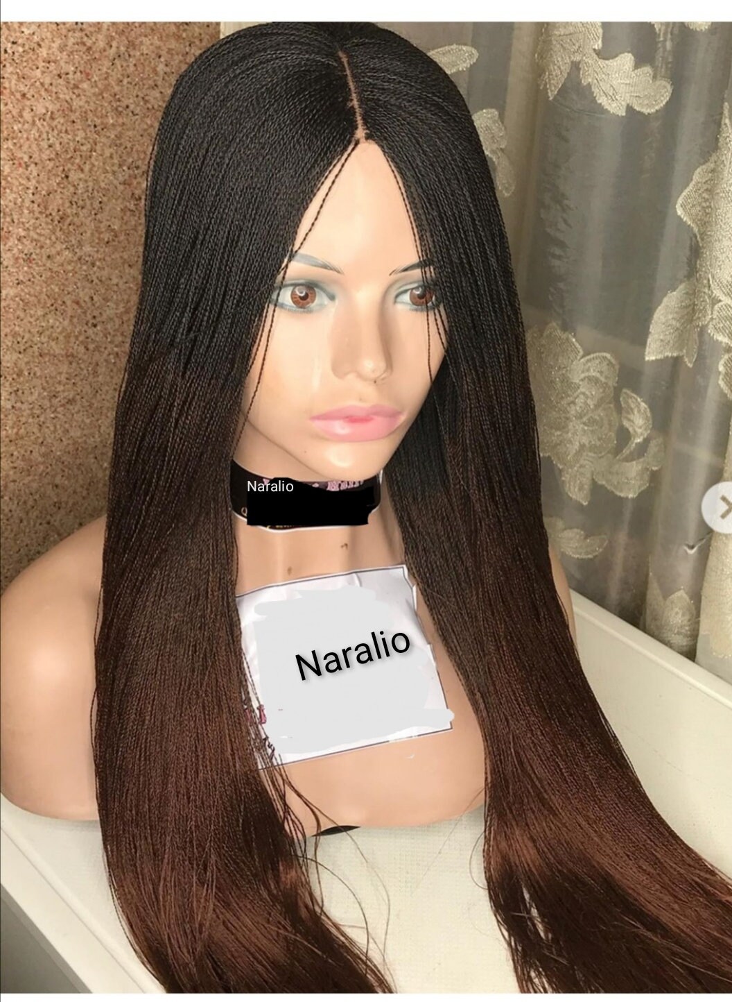 Micro Braided wig Etsy