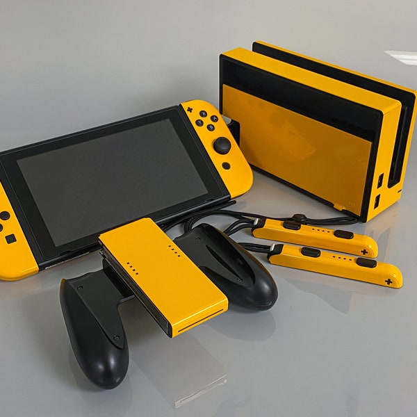 Nintendo Switch Skin - Gloss Sunflower Yellow
