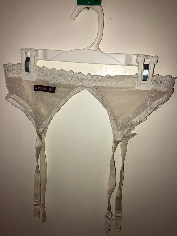 Vintage Jordache Garter belt set