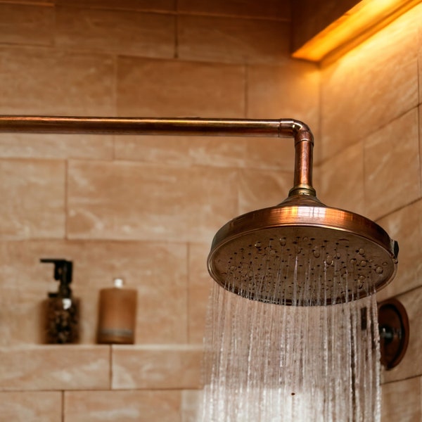 Copper Shower Head Etsy Australia