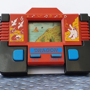 VINTAGE LCD Electronic Action Game Space Rescue by PEKA Toys 