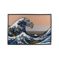 Urbanski Patch The Great Wave off Kanagawa for ironing 7 x 10 cm | Patch application iron-on image product logo